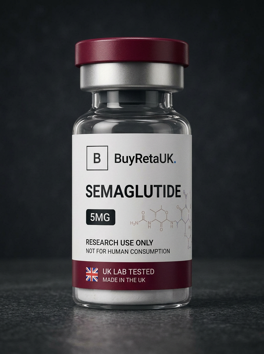 Semaglutide research peptide vial