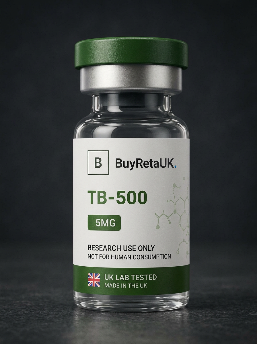 TB-500 research peptide vial