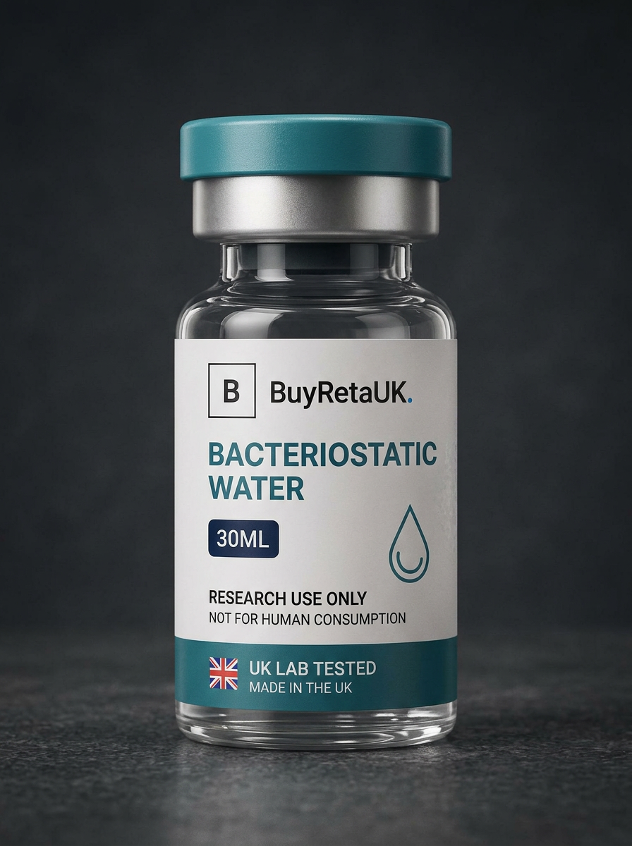 Bacteriostatic Water research peptide vial