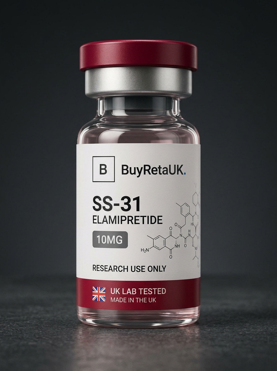 SS-31 (Elamipretide) research peptide vial