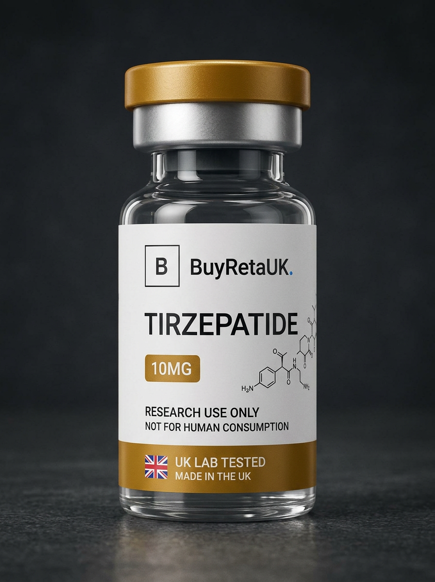 Tirzepatide research peptide vial