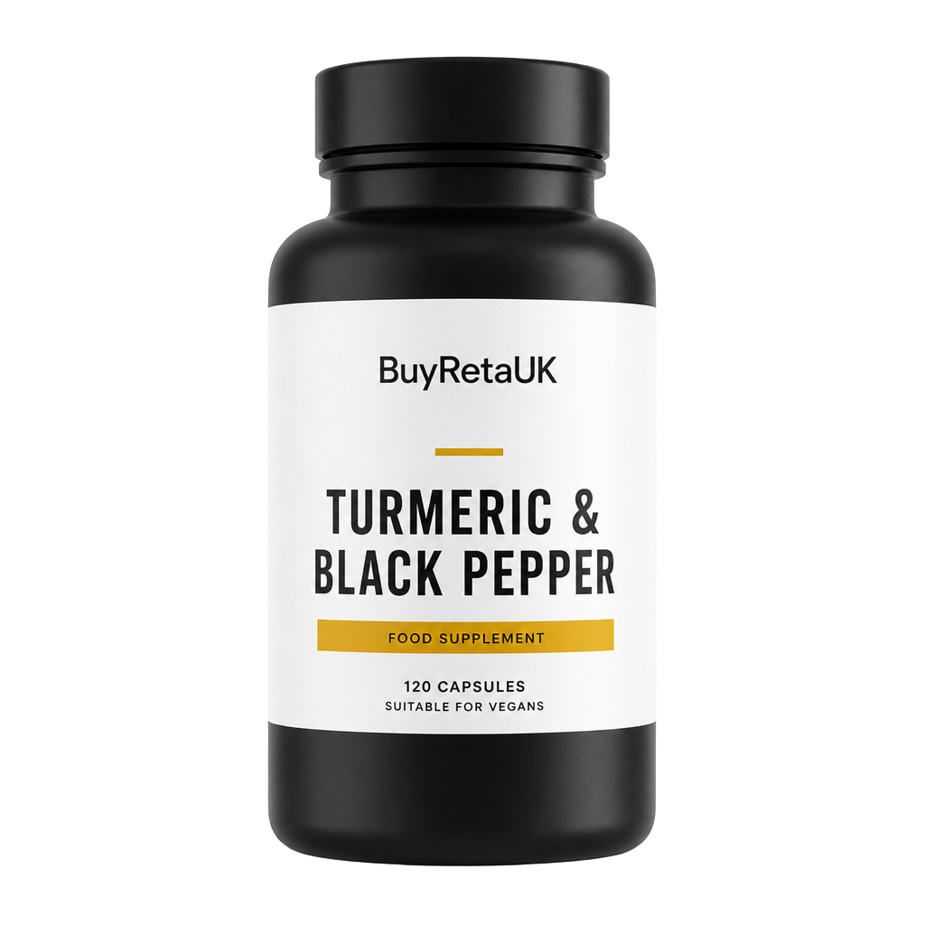 Turmeric & Black Pepper Capsules — BuyRetaUK